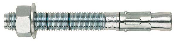 JCP M8 X 90 Approved Throughbolt - Clear Zinc Plated 